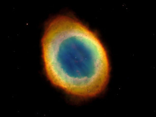 Картинка кольцо космос галактики туманности