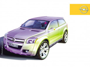 Картинка opel frontera concept автомобили