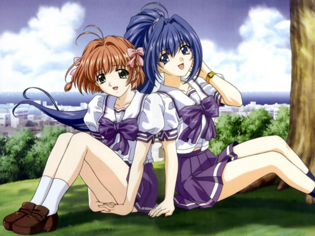 Обои картинки фото аниме, kimiga, nozomu, eien