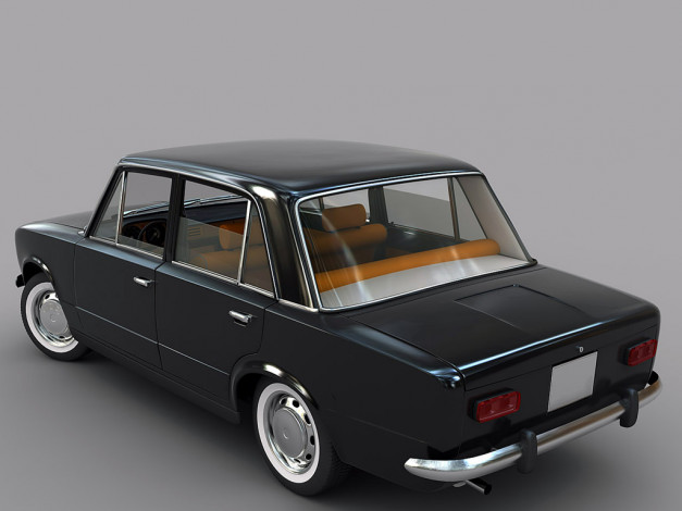 Обои картинки фото fiat, автомобили, 3д