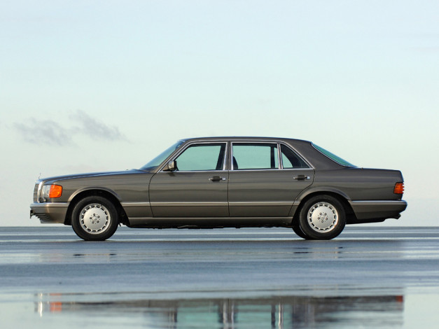 Обои картинки фото mercedes, benz, class, w126, автомобили
