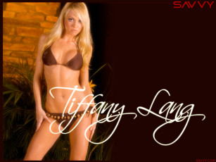 обоя Tiffany Lang, девушки