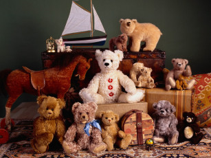 Картинка разное игрушки