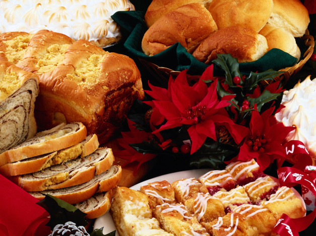 Обои картинки фото еда, пироги