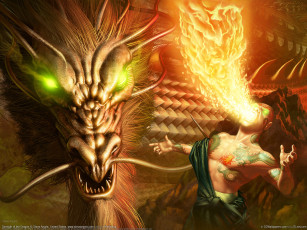 Картинка фэнтези драконы