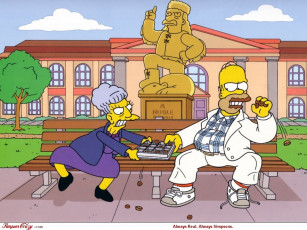 Картинка мультфильмы the simpsons