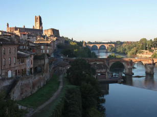 Картинка albi france города мосты