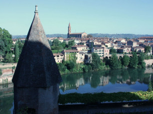 Картинка albi france города пейзажи