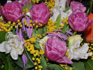 Картинка цветы разные вместе