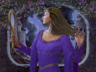 Картинка фэнтези девушки