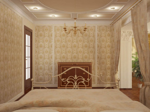 Картинка интерьер спальня