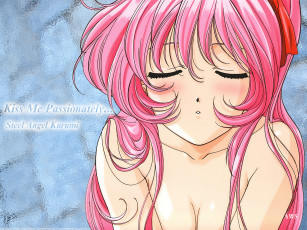 обоя steel, angel, kurumi, аниме