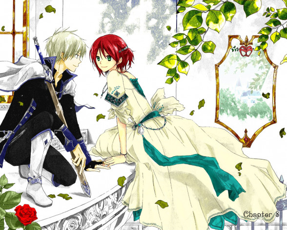 Обои картинки фото аниме, akagami, no, shirayukihime