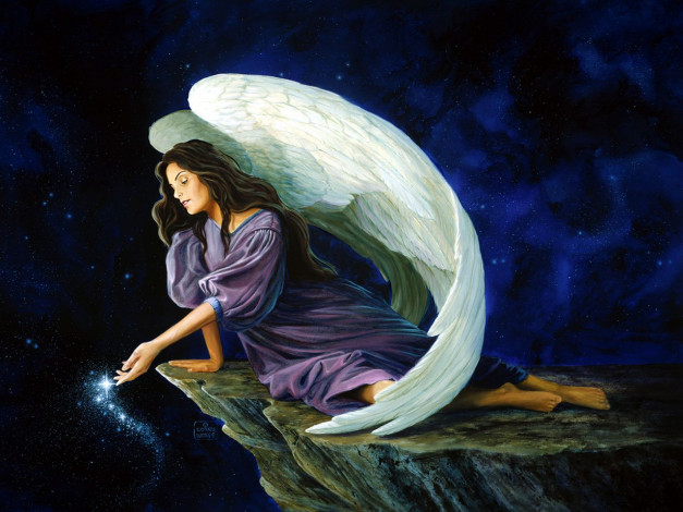 Обои картинки фото фэнтези, ангелы