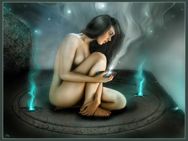 Обои картинки фото фэнтези, девушки