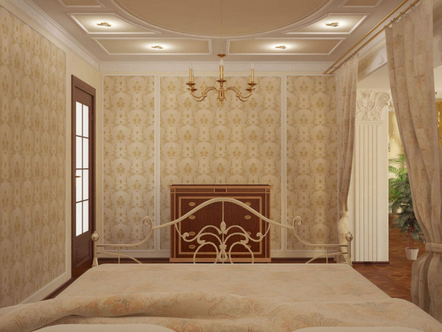 Обои картинки фото интерьер, спальня