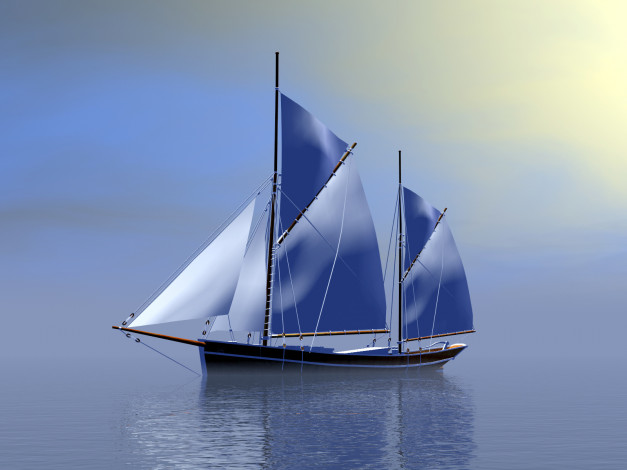 Обои картинки фото корабли, 3d