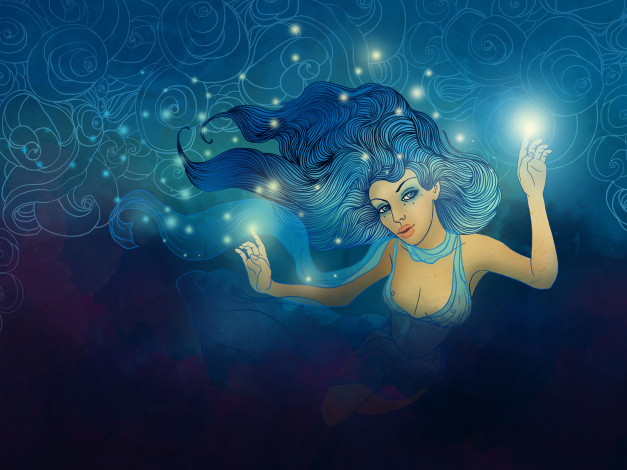 Обои картинки фото рисованные, люди