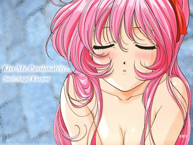 Обои картинки фото steel, angel, kurumi, аниме