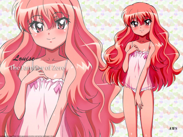 Обои картинки фото zero, no, tsukaima, аниме