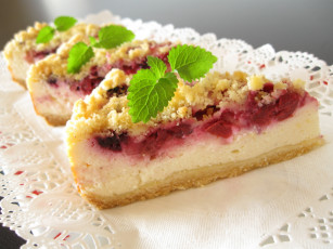 Картинка автор varvarra еда пироги мята пирожные салфетка