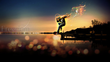 Картинка разное компьютерный дизайн закат