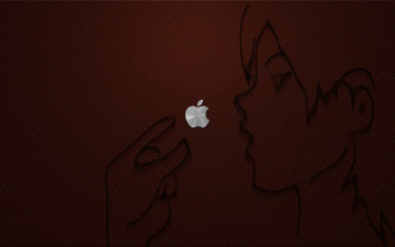 Картинка компьютеры apple логотип