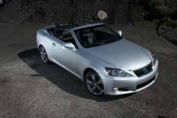 Картинка 2010 lexus is350c convertible автомобили