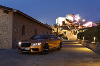 Картинка 2011 bentley continental gt v8 автомобили
