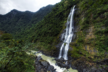 Картинка природа водопады поток вода