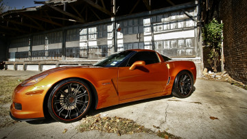 Картинка corvette автомобили сша gm chevrolet division