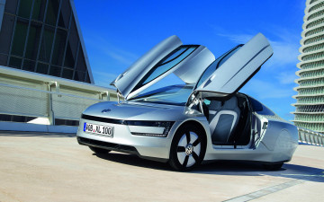 Картинка автомобили volkswagen car concept xl1