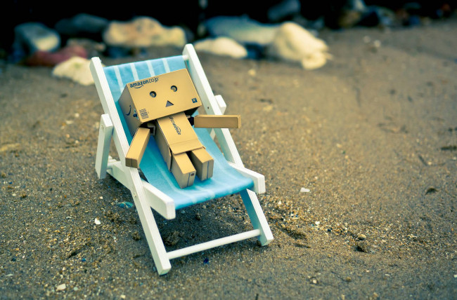 Обои картинки фото разное, данбо, danboard, шезлонг, отдых