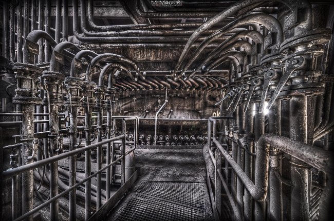 Обои картинки фото разное, строительные, инструменты, запчасти, механизмы, трубы, завод