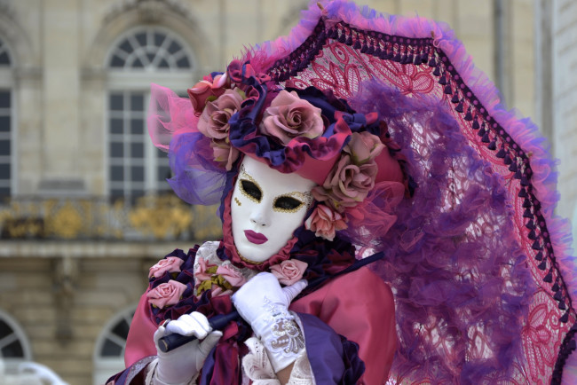 Обои картинки фото разное, маски, карнавальные, костюмы, венеция, карнавал