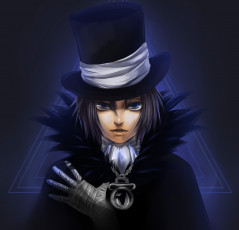 Картинка аниме katekyo+hitman+reborn соска взгляд шляпа арт парень