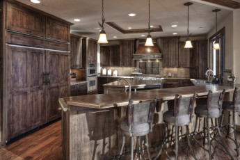 Картинка интерьер кухня мебель