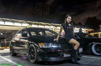 Картинка автомобили авто+с+девушками lancer sexy