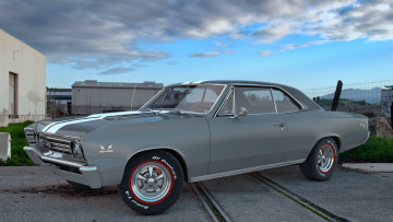 Картинка автомобили 3д 1967 chevrolet chevelle 396