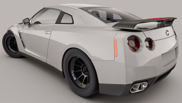 Картинка автомобили 3д nissan skyline