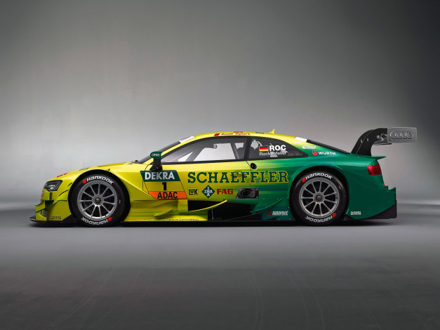 Обои картинки фото автомобили, audi, coupe, rs5, 2014, dtm