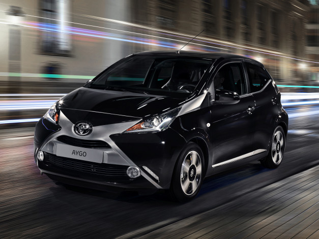 Обои картинки фото автомобили, toyota, aygo, 2014, 5-door