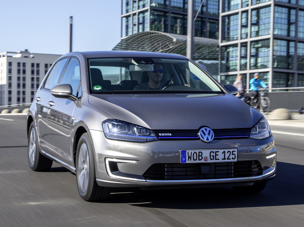 Обои картинки фото автомобили, volkswagen, e-golf, typ, 5g, 2013
