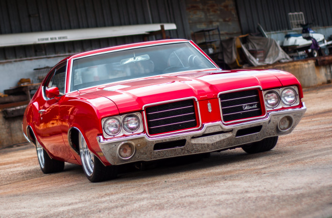 Обои картинки фото автомобили, oldsmobile, olds, 442