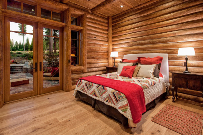 Обои картинки фото интерьер, спальня, кровать