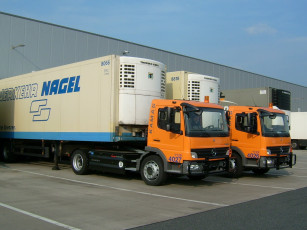 обоя автомобили, mercedes trucks, 2013г, wiesel, kamag