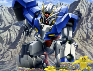 Картинка аниме mobile+suit+gundam робот