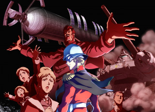 Картинка аниме mobile+suit+gundam люди робот