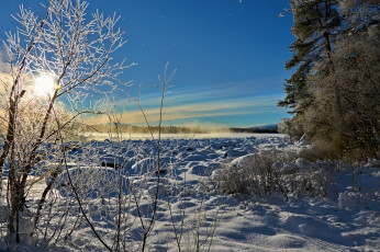 Картинка природа зима снег