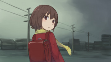 Картинка аниме boku+dake+ga+inai+machi девочка